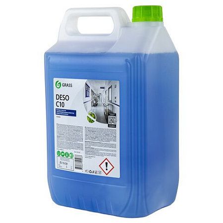 Средство моющее c дезинфицирующим эффектом 5 кг GRASS DESO C10, концентрат, 125191 