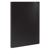 картинка Папка 10 вкладышей STAFF, черная, 0,5 мм, 225689 от магазина