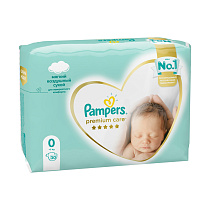 Подгузники Pampers "Premium", для новорожденных (<3 кг), 30шт. (ПОД ЗАКАЗ)