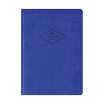 Телефонная книга А7, 64л., кожзам, OfficeSpace "Winner" синий, с вырубкой
