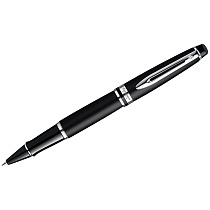 Ручка-роллер Waterman "Expert Matt Black PT" черная, 0,8мм, подарочная упаковка